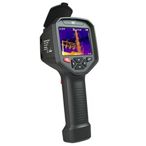 Hti-Xintai 384 X 288 High Resolution Thermal Camera Imager with 3.5” TFT Display Screen, Infrared Imaging Camera with WiFi, Built-in 8GB Digital Storage and Adjustable Focus Thermal Camera with 25HZ