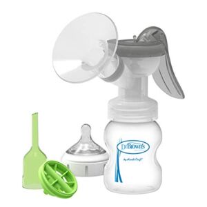 Dr. Brown’s Manual Breast Pump with Softshape Silicone Shield