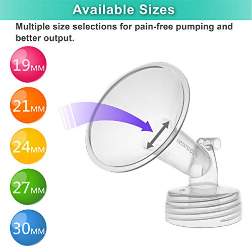 Nenesupply Compatible 21mm Flange for Ameda MYA Ameda MYA Pro Breastpumps. Not Designed for Ameda MYA Joy. Not Original Ameda Pump Parts. Not Original Amede MYA Pump Parts. Replace Ameda MYA Flange. | The Storepaperoomates Retail Market - Fast Affordable Shopping