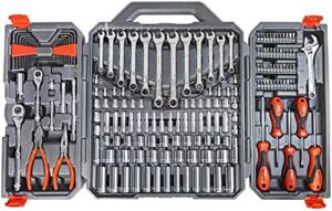 Crescent 180 Pc. Professional Tool Set in Tool Storage Case – CTK180