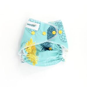 Cheeky Cloth One Size Reusable Swim Diaper (Pineapple)