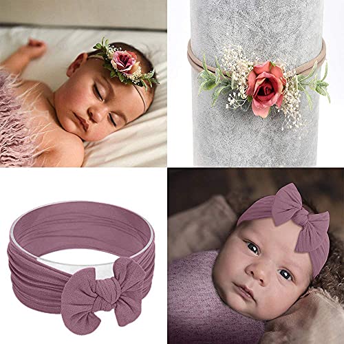 Newborn Photography Props – 4 PCS Baby Photo Props Long Ripple Wraps DIY Blanket with Headbands, Purple Toddler Wraps Photography Mat Set for Baby Boys and Girls | The Storepaperoomates Retail Market - Fast Affordable Shopping