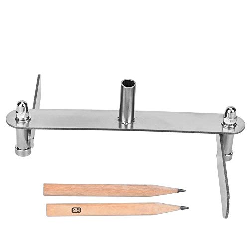 Center Line Scriber, Woodworking Offset Marking Tool with Pencils for Dowel Position Locating/Open Hole/Cutting, 40-100MM Width Wood Centerline Finder | The Storepaperoomates Retail Market - Fast Affordable Shopping