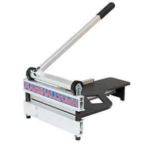 MARSHALLTOWN Ultra-Lite Flooring Cutter 13″, Cuts Vinyl Plank, Laminate, Engineered Hardwood, Siding, and More – Honing Stone Included, Made in the USA