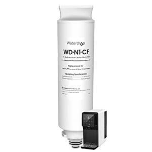 Waterdrop WD-N1-W Countertop Reverse Osmosis Water Filtration System replacement filter, WD-N1-CF, 6-month Lifetime