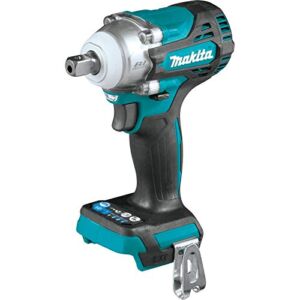 Makita XWT15Z 18V LXT® Lithium-Ion Brushless Cordless 4-Speed 1/2″ Sq. Drive Impact Wrench w/Detent Anvil, Tool Only