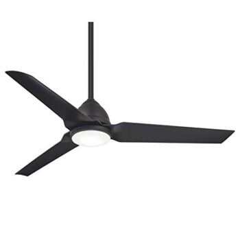 Minka Aire Java 54 in. LED Indoor/Outdoor Coal Ceiling Fan with Remote Control | The Storepaperoomates Retail Market - Fast Affordable Shopping