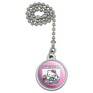 GRAPHICS & MORE Hello Kitty Snack Time Ceiling Fan and Light Pull Chain