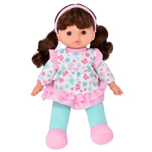 Soft Baby Doll, 12 Inch Girl Doll with Hair, My First Doll for Infants, Toddlers, Girls and Boys