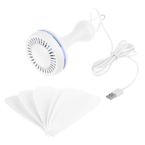 DC 5V USB Ceiling Fan, Portable Mini Hanging Camper Tents Fan for Bed Camping | The Storepaperoomates Retail Market - Fast Affordable Shopping