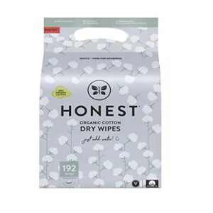 The Honest Company Dry Wipes, 192 wipes -48 Count (Pack of 4)