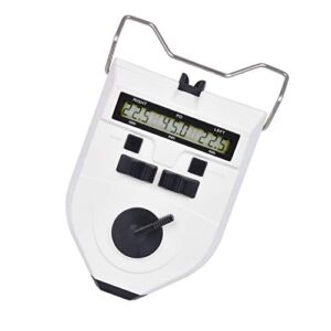 Digital PD Meter, Optical Digital Pupilometer with LCD Display Optical PD Meter (White)