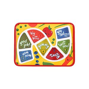 Kids Dinner Plate for Picky Eating Toddlers: Healthy Constructive Fun Meal Time, Divided Portions