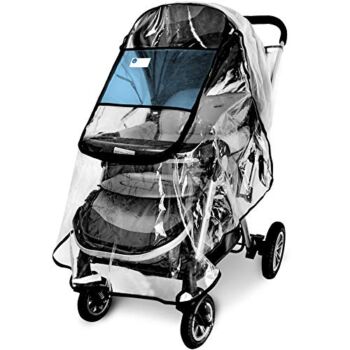 Stroller Rain Cover,Universal Stroller Accessory,Waterproof, Windproof Protection,Protect from Dust Snow,Baby Travel Weather Shield | The Storepaperoomates Retail Market - Fast Affordable Shopping