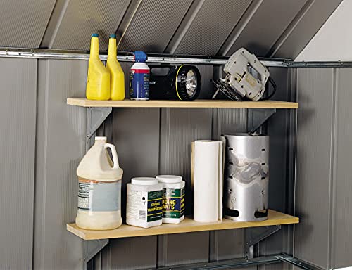 Arrow Shed SS404 Shelving System Kit,Multi | The Storepaperoomates Retail Market - Fast Affordable Shopping