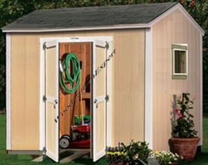 WoodPatternExpert SHED 10 X 8 Paper Plans SO Easy Beginners Look Like Experts Build Your Own Utility Storage Gable Building Using This Step by Step DIY Patterns