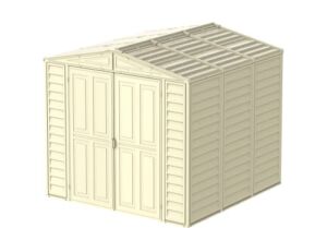 Duramax 00384 Dura Mate Shed with Foundation, 8 by 8-Inch ( Foundation kits (Optional – Sold Seperately)
