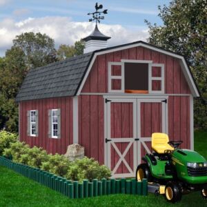 Best Barns Woodville 10′ X 16′ Wood Shed Kit