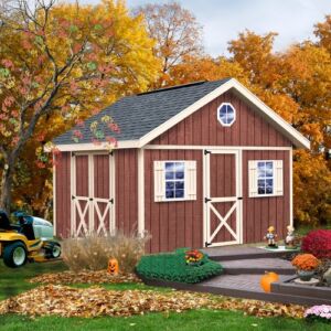 Best Barns Fairview 12′ X 12′ Wood Shed Kit