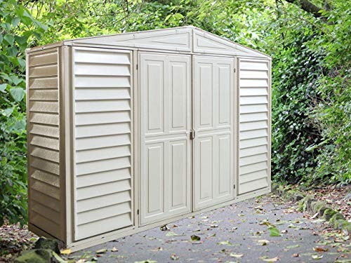Duramax 98001 Woodbridge 10.5′ x 3′ Outdoor Storage Shed, 3′ | The Storepaperoomates Retail Market - Fast Affordable Shopping