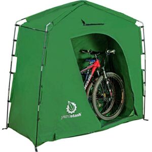 YardStash Bike Storage Tent Heavy Duty, Outdoor, Portable Shed Cover for Bikes, Lawn Mower, Garden Tools for Waterproof, Heavy-Duty Tarp to Protect from Rain, Wind and Snow, Spring Cleaning Essential