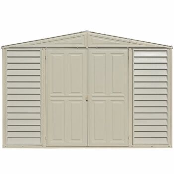 Duramax 00283 Woodbridge Storage shed, Off White | The Storepaperoomates Retail Market - Fast Affordable Shopping