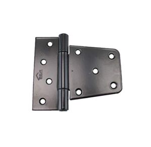 Shed Windows and More 3-1/2″ Square Barn Hinge (Set of 6) Heavy Duty Gate Hinge W/Screws, Barn Storage Shed Gate