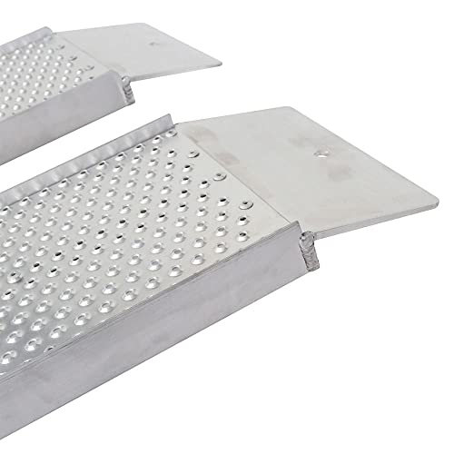 Guardian S-368-1500-P Dual Runner Shed Ramps with Punch Plate Surface – 8″ Wide, 3′ Long | The Storepaperoomates Retail Market - Fast Affordable Shopping