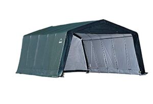ShelterLogic Replacement Cover Kit Only No Frame-12x20x8 Peak 14.5oz Green 131113 90516 805116 for Models 62691,62791,62678