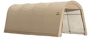 ShelterLogic Replacement Cover Kit Only No Frame-10x20x8 Round 805466 (14.5oz PVC Tan)