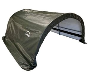 ShelterLogic 8′ x 10′ x 5′ Small Round Livestock and Agricultural Storage and Shade Shelter Kit