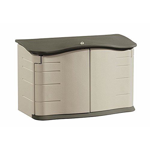 Rubbermaid Horizontal Storage Shed, Small & FG374901OLVSS Vertical Storage Shed, Small, Beige | The Storepaperoomates Retail Market - Fast Affordable Shopping