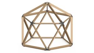 Thunder-Domes 1V Geodesic Dome Hub DIY Kit – Sheet Metal Connectors