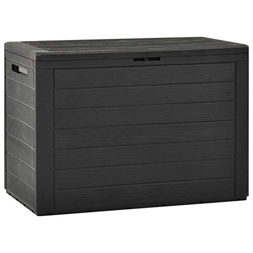Tidyard Garden Storage Box Storage Cabinet 50.2 Gal Deck Box Garden Organizer Toolbox for Patio, Lawn, Poolside, Backyard Outdoor Furniture 38.7 x 17.3 x 21.7 Inches (W x D x H) | The Storepaperoomates Retail Market - Fast Affordable Shopping