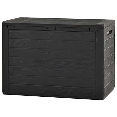 Tidyard Garden Storage Box Storage Cabinet 50.2 Gal Deck Box Garden Organizer Toolbox for Patio, Lawn, Poolside, Backyard Outdoor Furniture 38.7 x 17.3 x 21.7 Inches (W x D x H) | The Storepaperoomates Retail Market - Fast Affordable Shopping