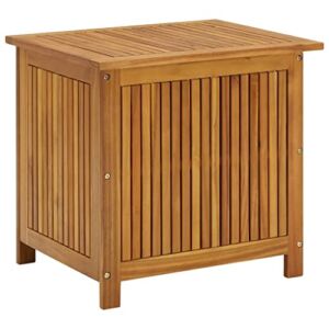 vidaXL Solid Wood Acacia Patio Storage Box Case Chest Furniture Multi Sizes