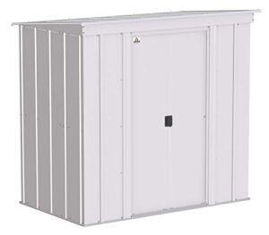 Arrow Shed Classic 6′ x 4′ Outdoor Padlockable Steel Storage Shed Building