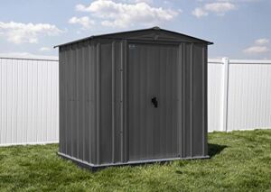 Arrow Shed Classic 6′ x 5′ Outdoor Padlockable Steel Storage Shed Building