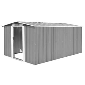 vidaXL Garden Shed Metal Tool Storage House Outdoor Patio Multi Sizes/Colors