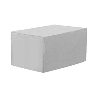 Patio Storage Box Cover 210D Heavy Duty and Waterproof Outdoor Storage Box Cover for Protection Outdoor Large Storage Box Cover 60″ L x 30″ W x 27″H Grey