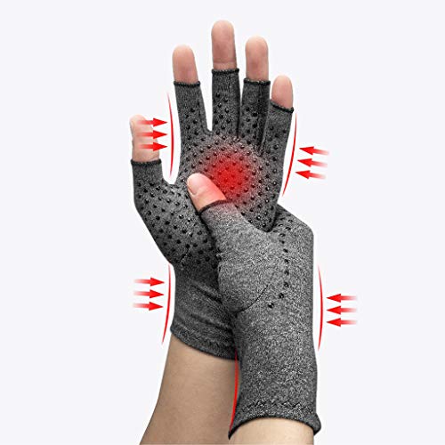 Dockomo Arthritis Gloves with non-slip particles – Men, Women Rheumatoid Compression Hand Glove for Osteoarthrit, L | The Storepaperoomates Retail Market - Fast Affordable Shopping