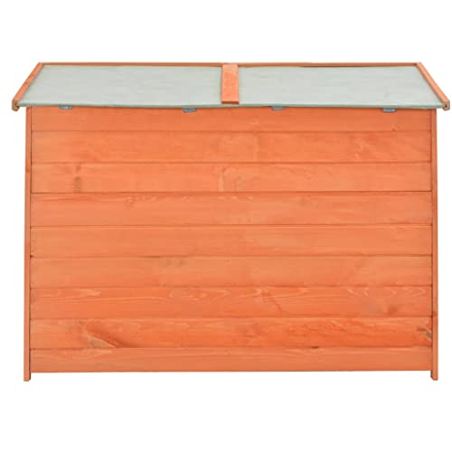Garden Wooden Storage Shed | Lockable Outdoor Tool Shed Storage Room with Shelves | Wood Sheds with Door for Outside Patio Backyard Yard Lawn | 47.2″ x 19.6″ x 35.8″ by FurturHome | The Storepaperoomates Retail Market - Fast Affordable Shopping