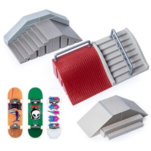 TECH DECK, Ultimate Street Spots Pack with 3 Fully Assembled Exclusive Boards Toys, Coast to Coast Edition