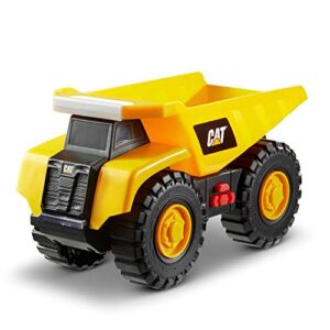 Cat Construction Tough Machines Toy Dump Truck with Lights & Sounds, Yellow