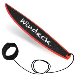 Windeck Finger Surfboard – Rad Fingerboard Toy – Surf The Wind – Mini Board for Kids and Surfers Looking to Hone Their Surfer Skills (Red Shed)