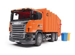 Bruder (03560 Scania R-Series Garbage Truck – Orange