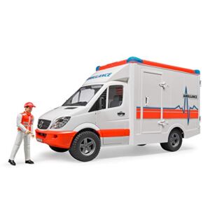 Bruder 02536 MB Sprinter Ambulance with Driver Vehicle