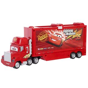 ​Disney and Pixar Cars Toys, Talking Toy Truck, Mack Hauler with Lights and Sounds, Track Talkers ​​​​