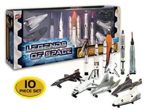 Legends of Space : Countdown to Adventure – History of American Space Flight, 10 piece set
