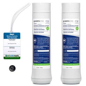7287506 – Northstar Reverse Osmosis Pre and Post Filter Set with Battery and Filter Change Reminder Tag